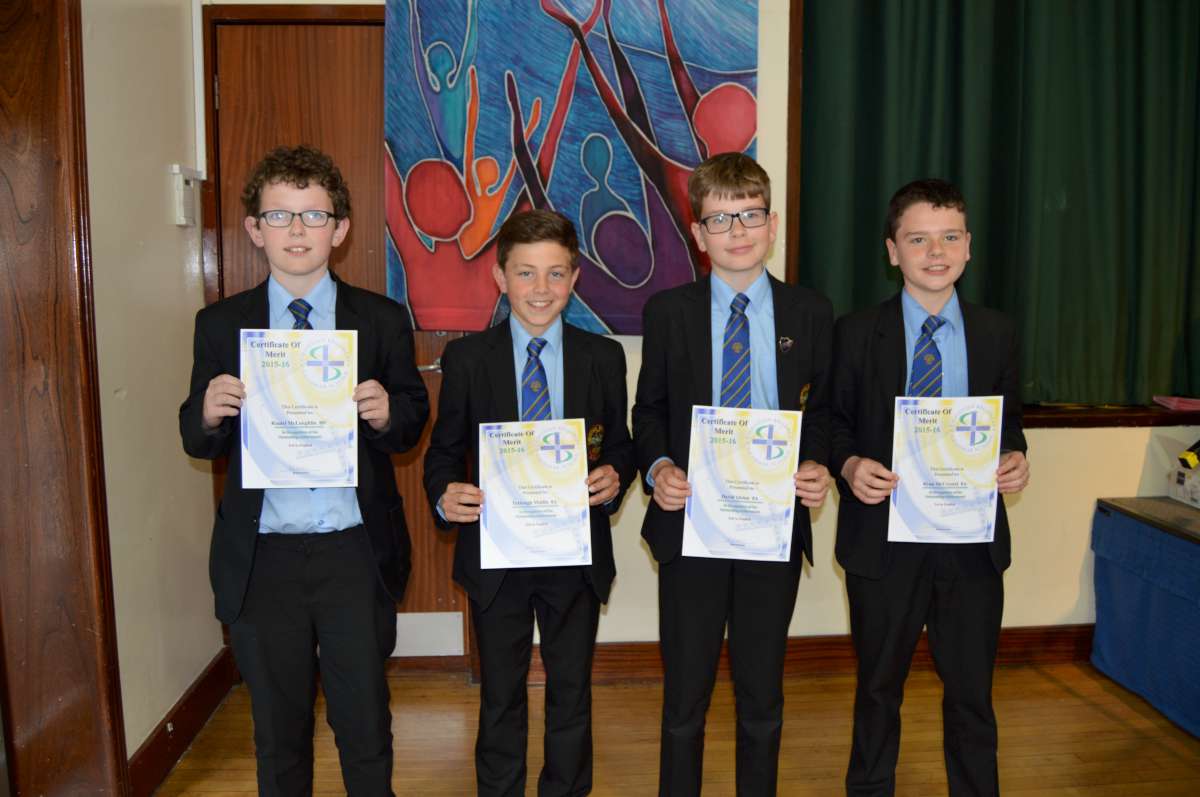 Year 8 Prize Giving Awards – Christian Brothers