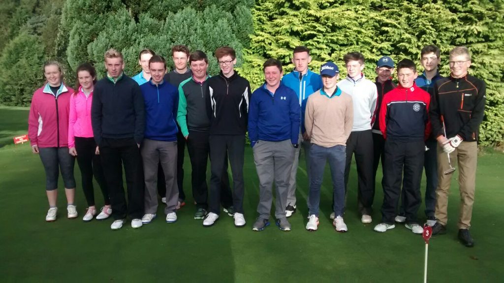 CBS and Omagh Academy Golf Teams