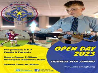 Red & Yellow Colorful Open Admission School Poster – 1