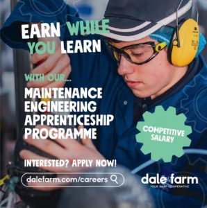 Dale Farm - Maintenance Engineering Apprenticeship - Christian Brothers